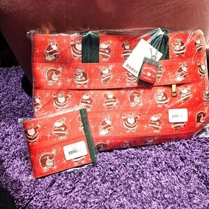 Harveys Christmas Santa Tote Purse
